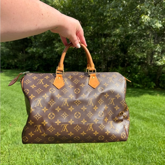 Louis Vuitton Brown Speedy 35 - Picture 2 of 13